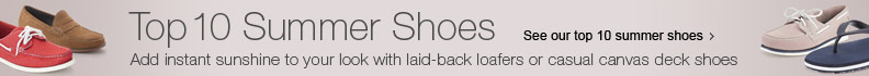 See our top ten Summer Shoes