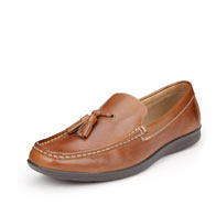 Airflex&trade; Comfort Leather Tassel Loafers