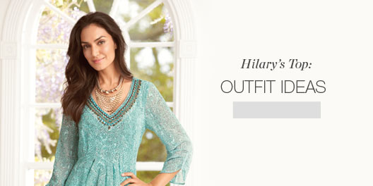 Hilary's Top: Outfit Ideas
