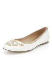 Square Toe Butterfly Applique Pumps, £25