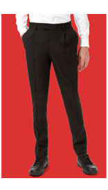 Senior Boys' Pleat Front Skinny Trousers with Stormwear+&trade; £8.00 - £12.00