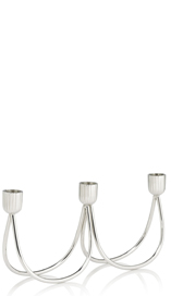 3 Loop Kensington Dinner Candle Holder £20