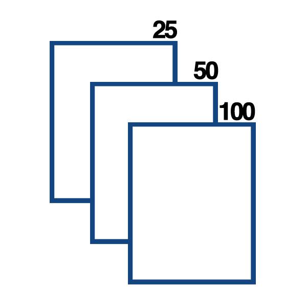 Fellowes Binding Combs (Variety of Colours and Sizes) Pack of 200