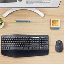 Logitech, Logi, wireless keyboard and mouse, keyboard and mouse combo, multi-device, multi-monitor