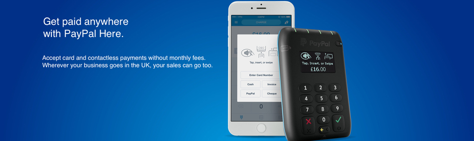 PayPal Here Contactless Chip and PIN Card Reader: Amazon.co.uk ...