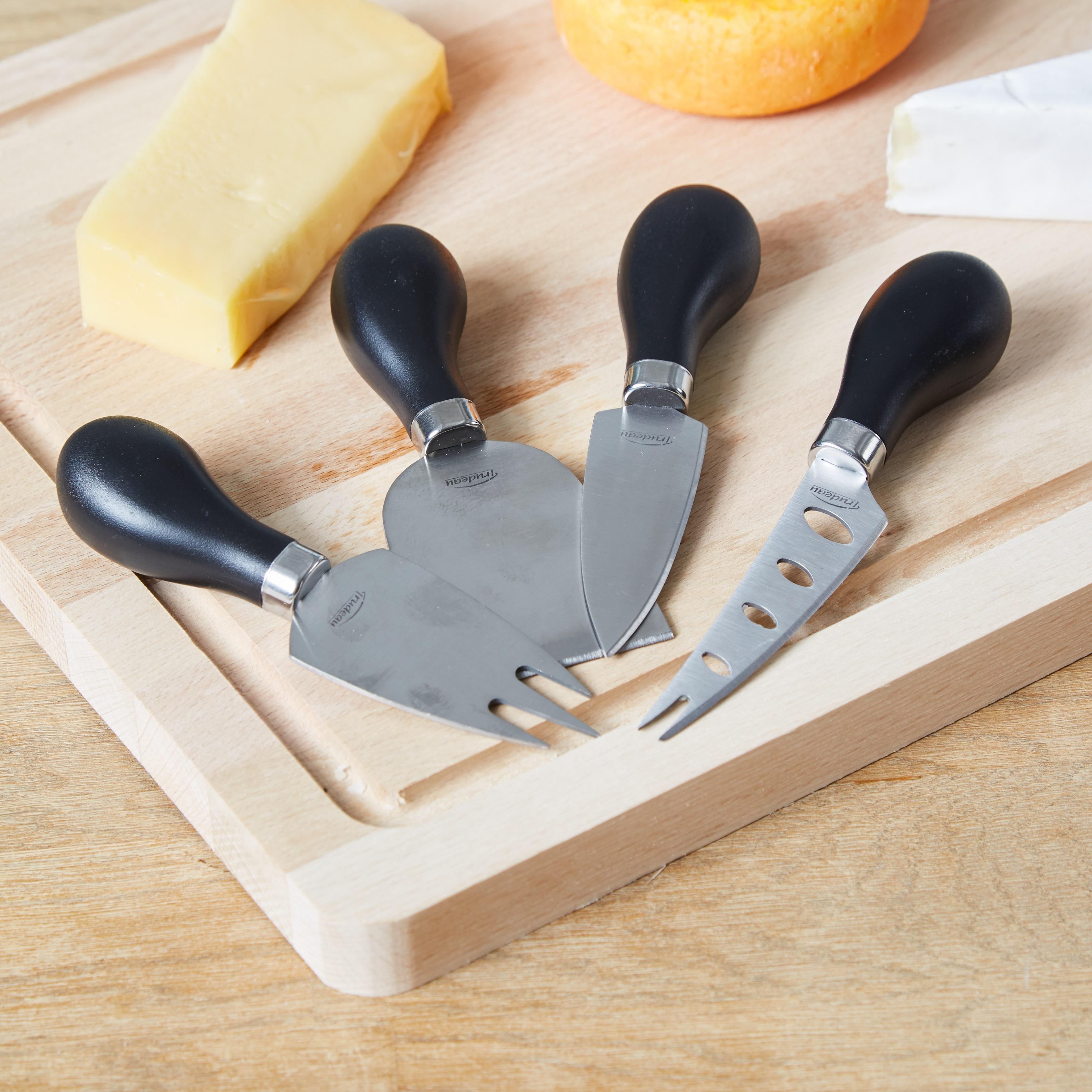 Trudeau Maison set of 4 cheese knives, for all types of cheese Amazon.co.uk Kitchen & Home