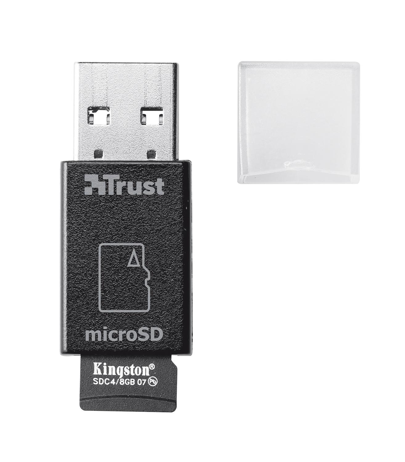 Trust USB 3.0 High Speed Micro SD Card Reader, Black Amazon.co.uk