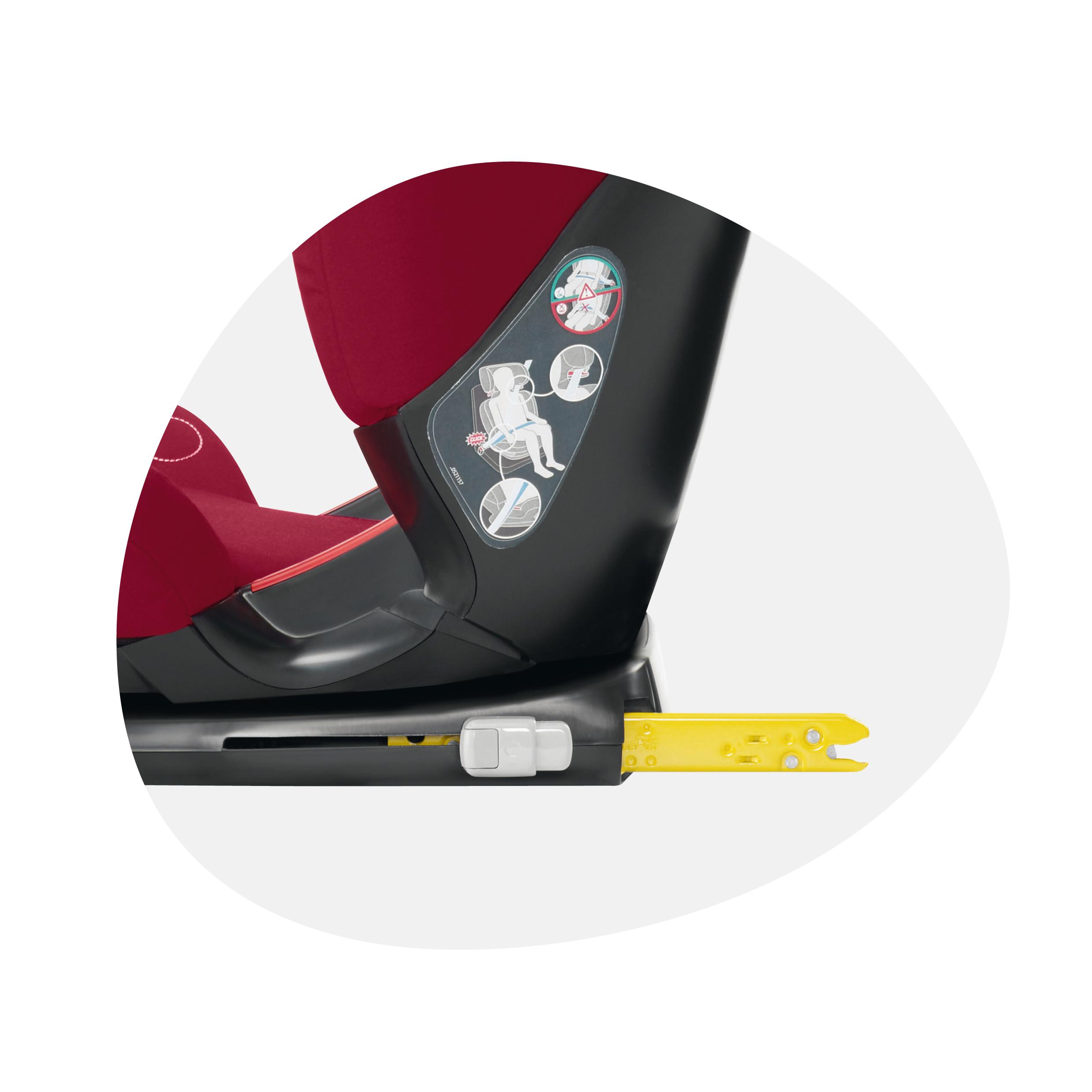 MaxiCosi RodiFix Air Protect Group 2 and 3 Car Seat Black Raven