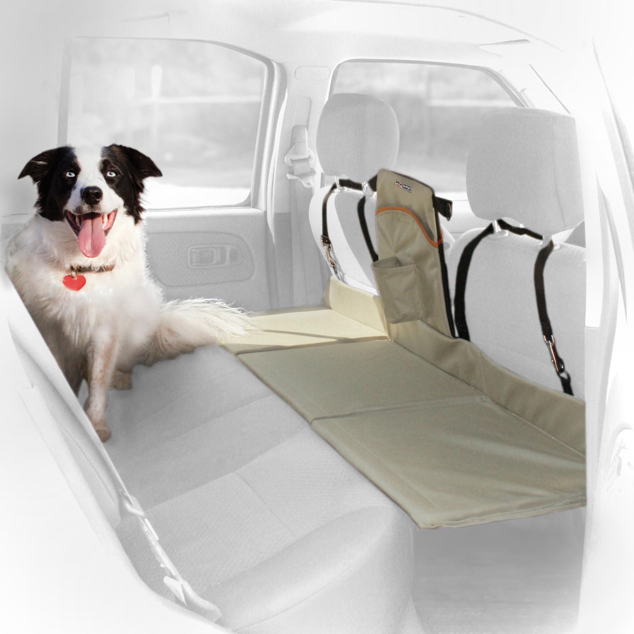 Kurgo Barrier and Rear Seat Extender for Dogs, Suitable for Most Cars