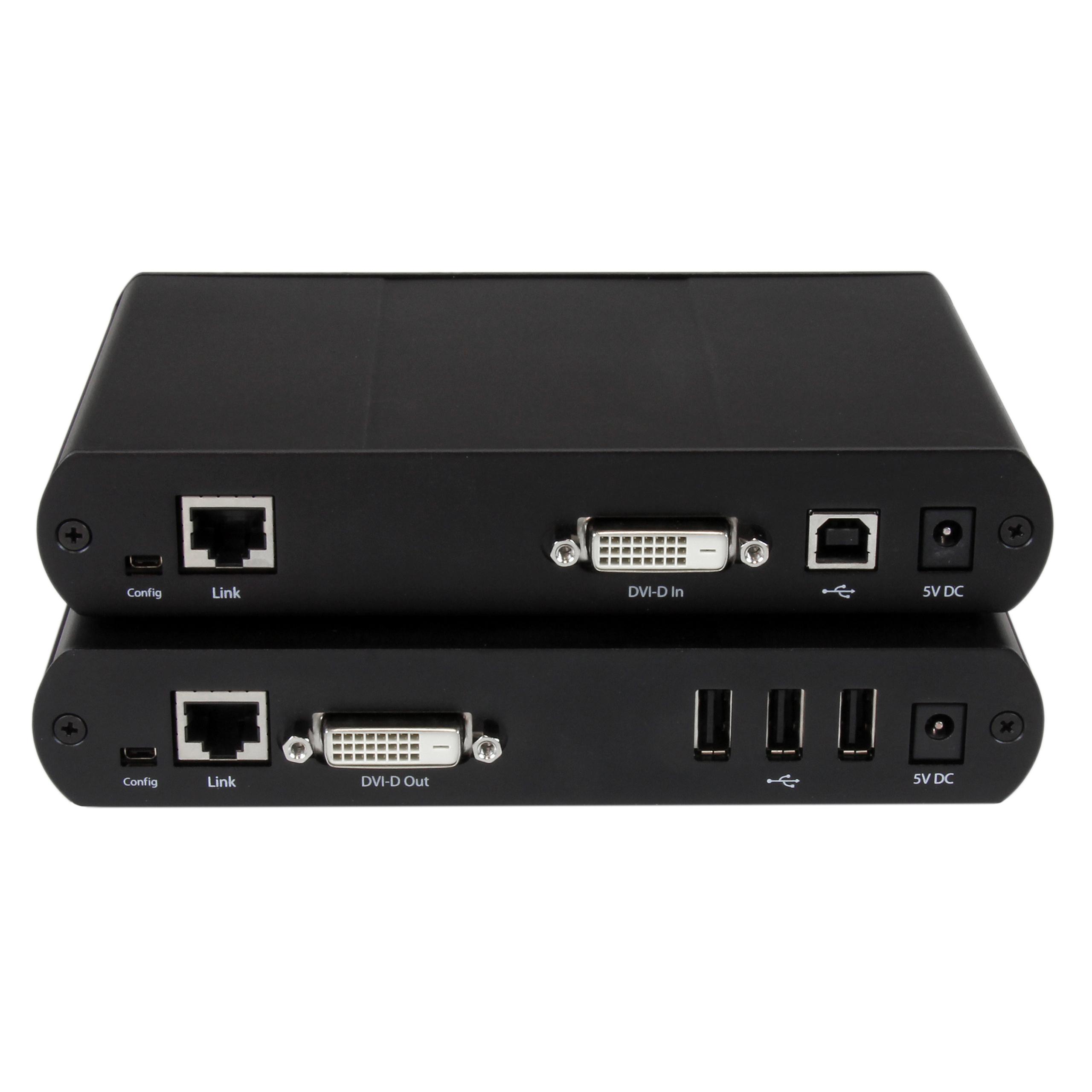 Startech USB DVI over Cat 5e/Cat 6 KVM Console Extender with 1920x1200