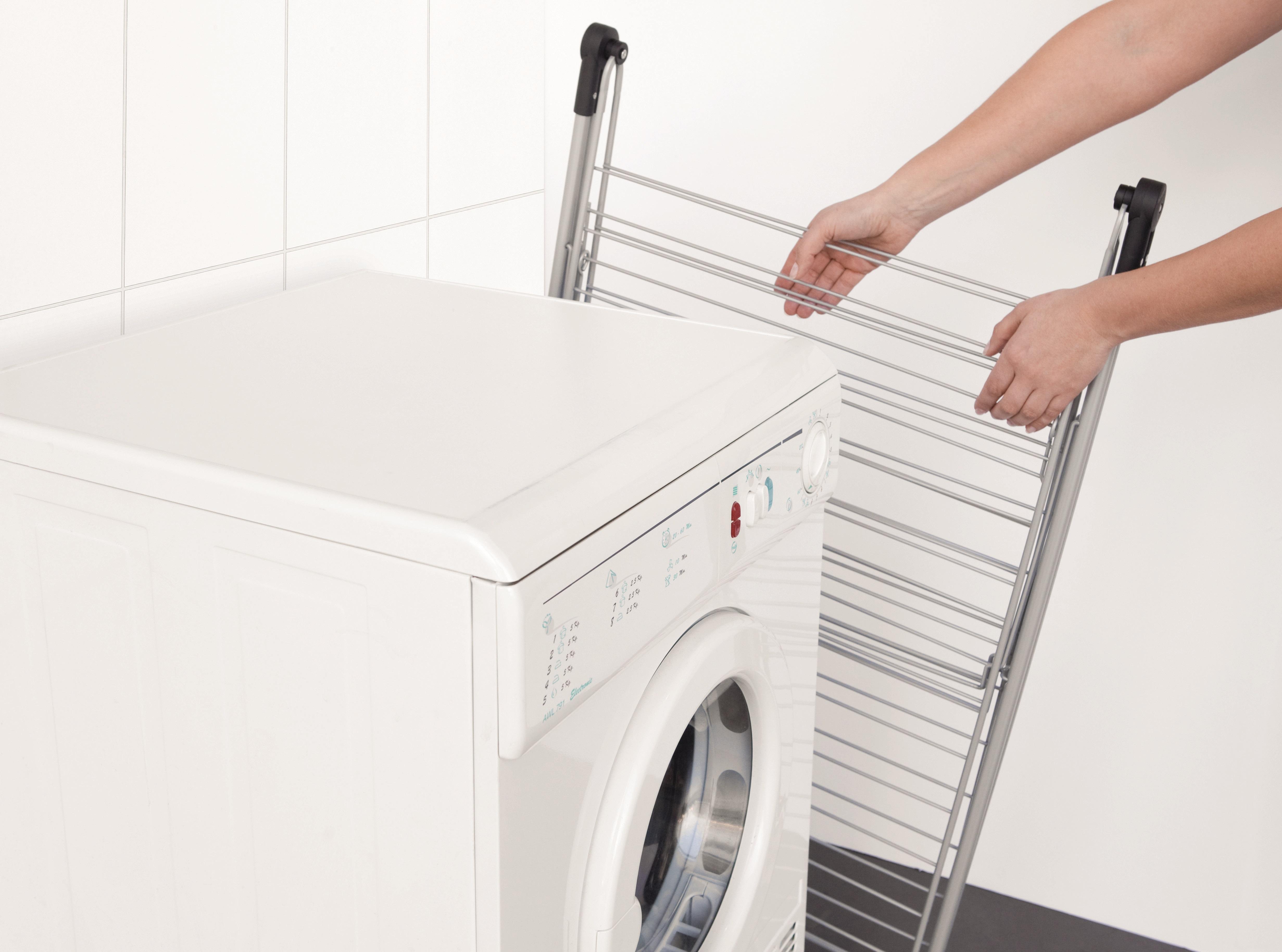 Brabantia TModel Foldable Indoor Clothes Airer, 20 m Grey Brabantia