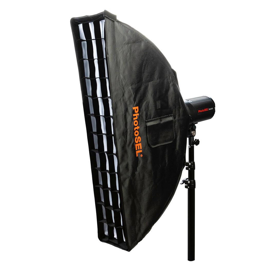 PhotoSEL Strip Softbox with Grid and Carrying Amazon.co.uk