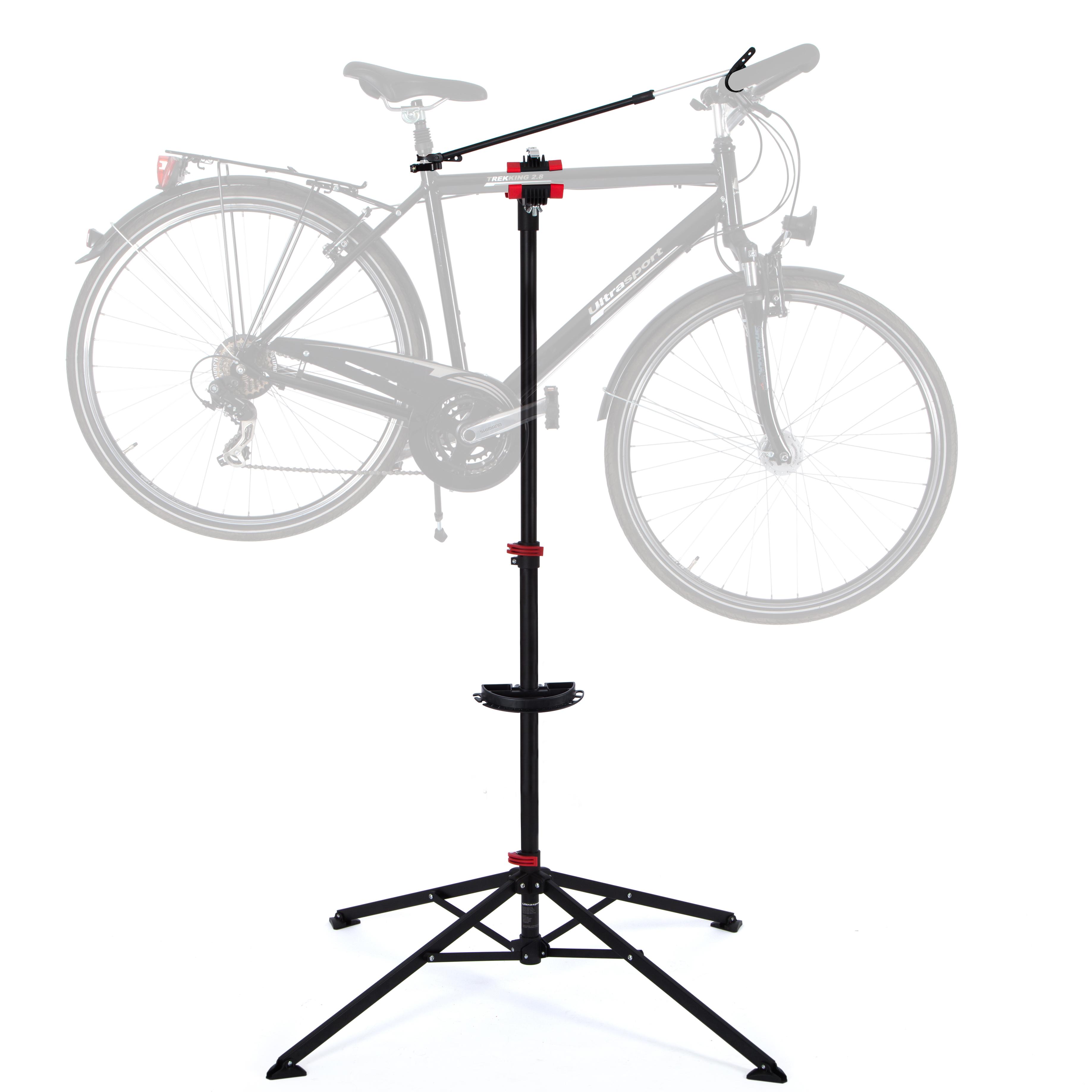Ultrasport Men's Bicycle Assembly Stand ExpertBlack, Red, One Size