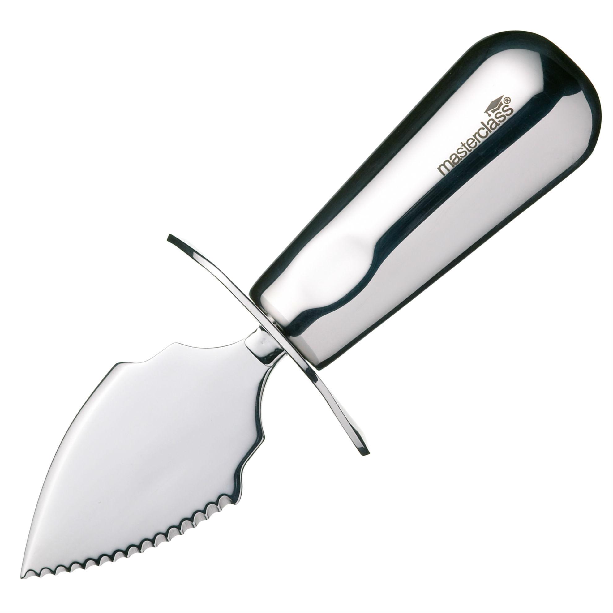 MasterClass KitchenCraft Deluxe" Oyster Knife, Silver Amazon.co.uk