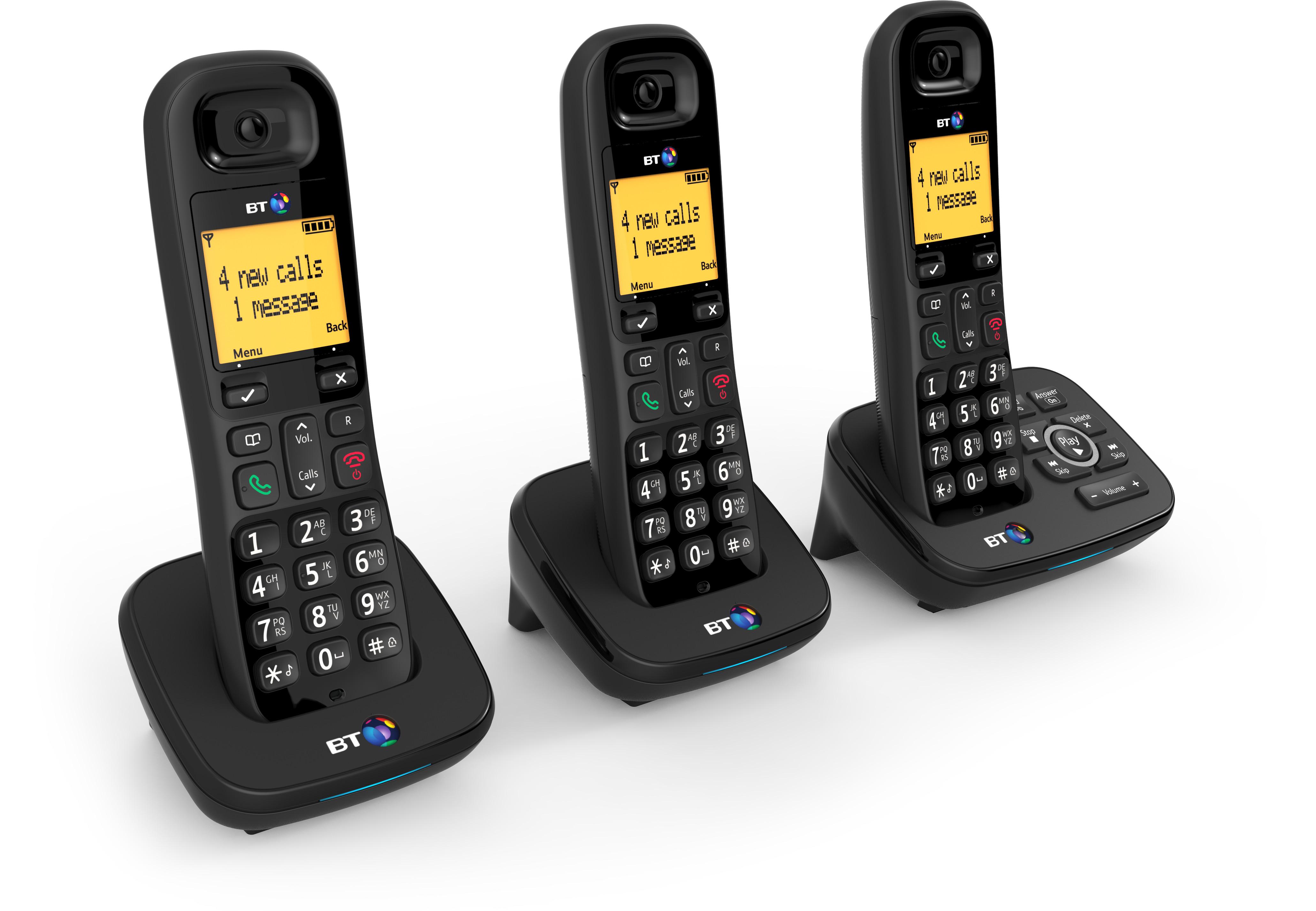 BT 1600 Cordless DECT Home Phone with Digital Answer Amazon.co.uk