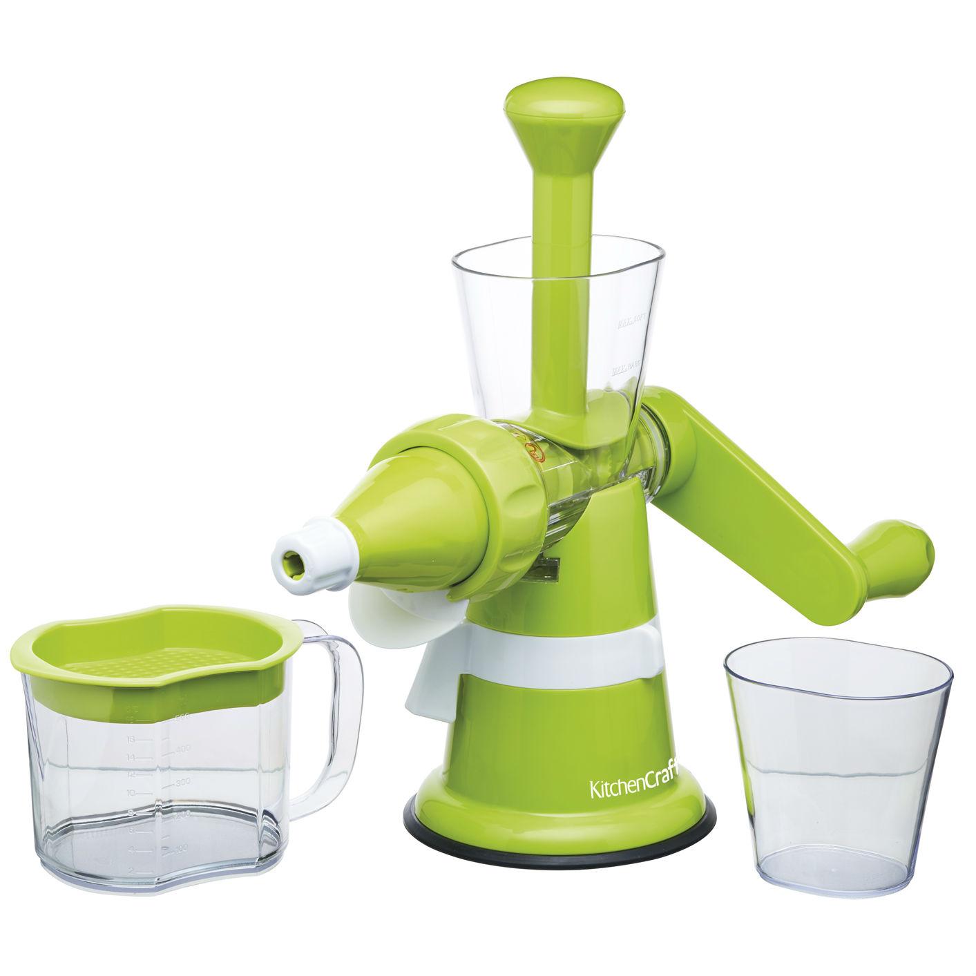 KitchenCraft Healthy Eating Manual Masticating Juicer Amazon.co.uk