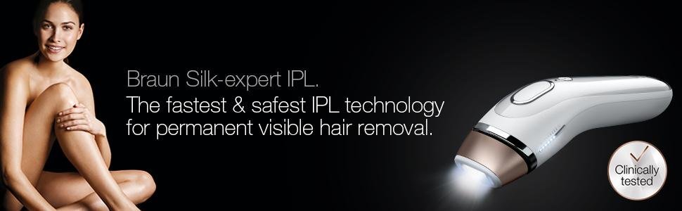 Braun Silk Expert BD 5009 IPL Hair Removal System and Body Exfoliator