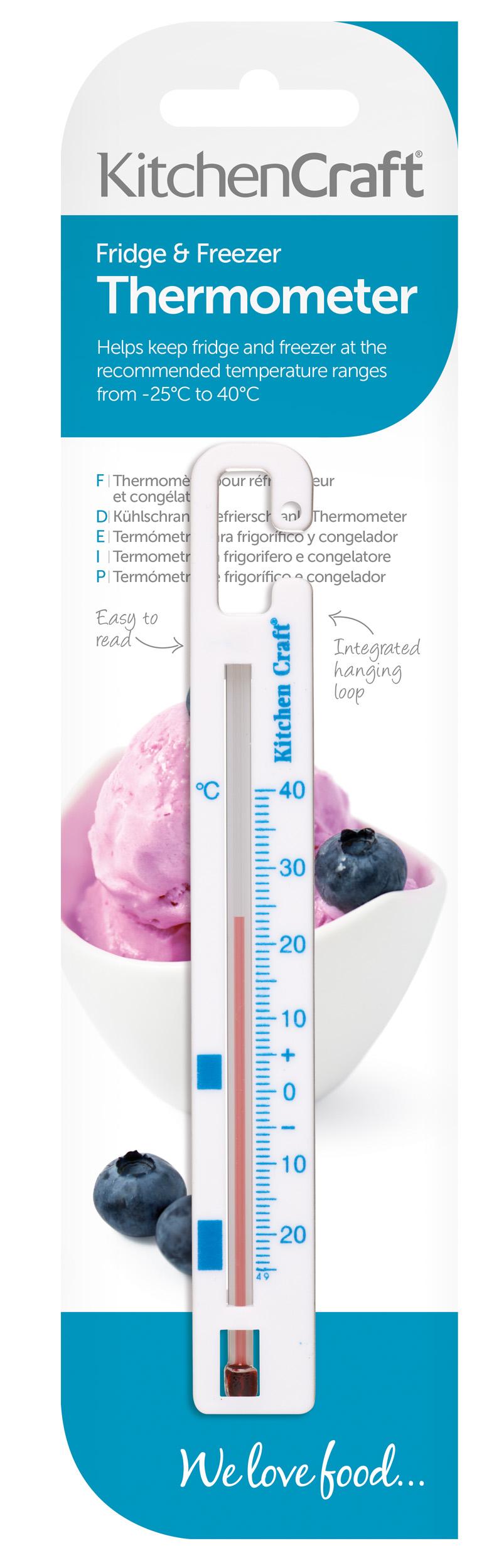 KitchenCraft Hanging Freezer / Fridge Thermometer Amazon.co.uk