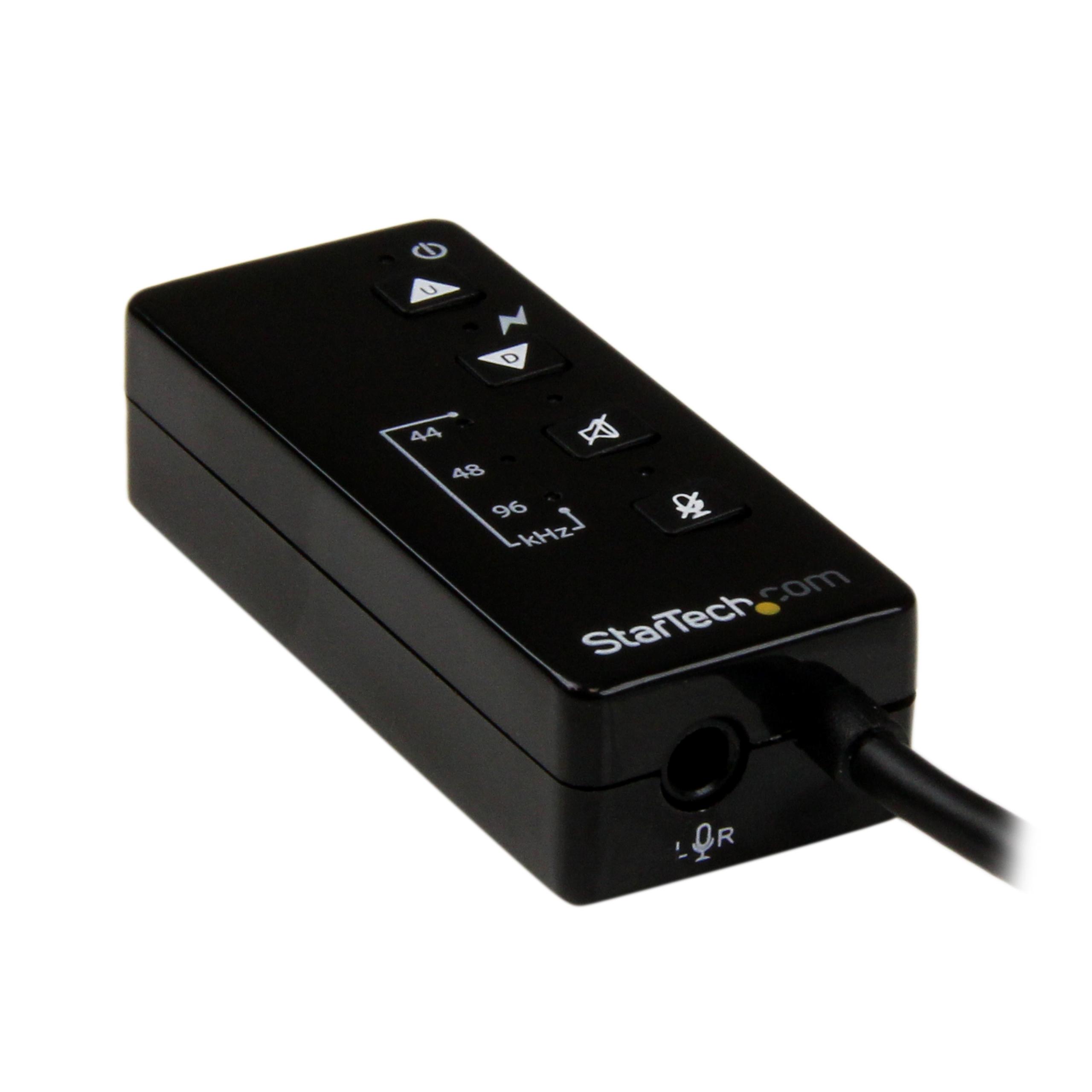 USB Stereo Audio Adapter External Sound Card with SPDIF