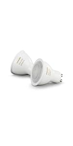 Philips Hue White Ambiance GU10 Twin pack