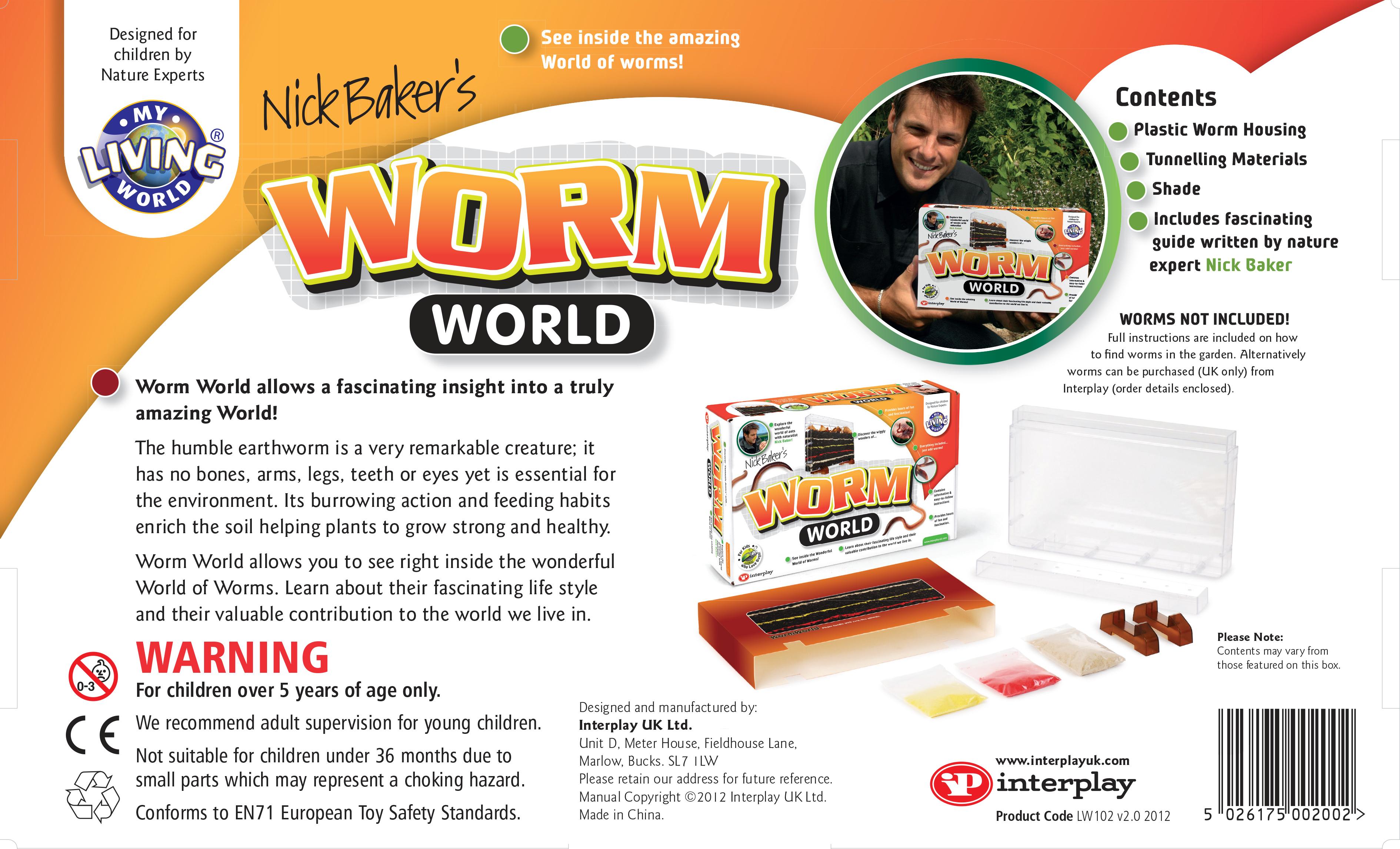 My Living World Worm World Amazon.co.uk Toys & Games