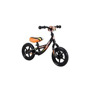 Sonic Glide boys Balance Bike, Orange 