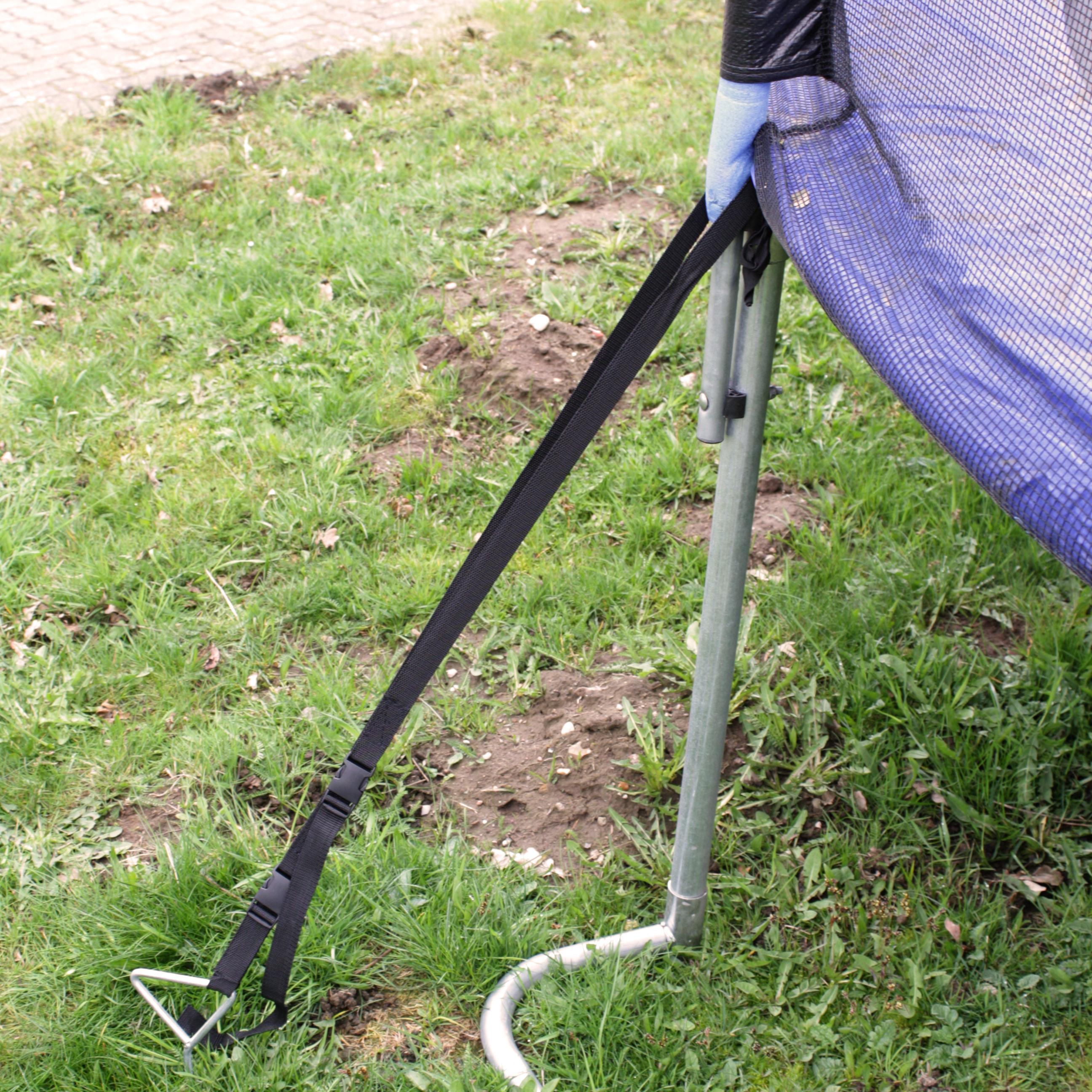 Ultrasport spiral ground anchor, anchor kit for trampolines, swings