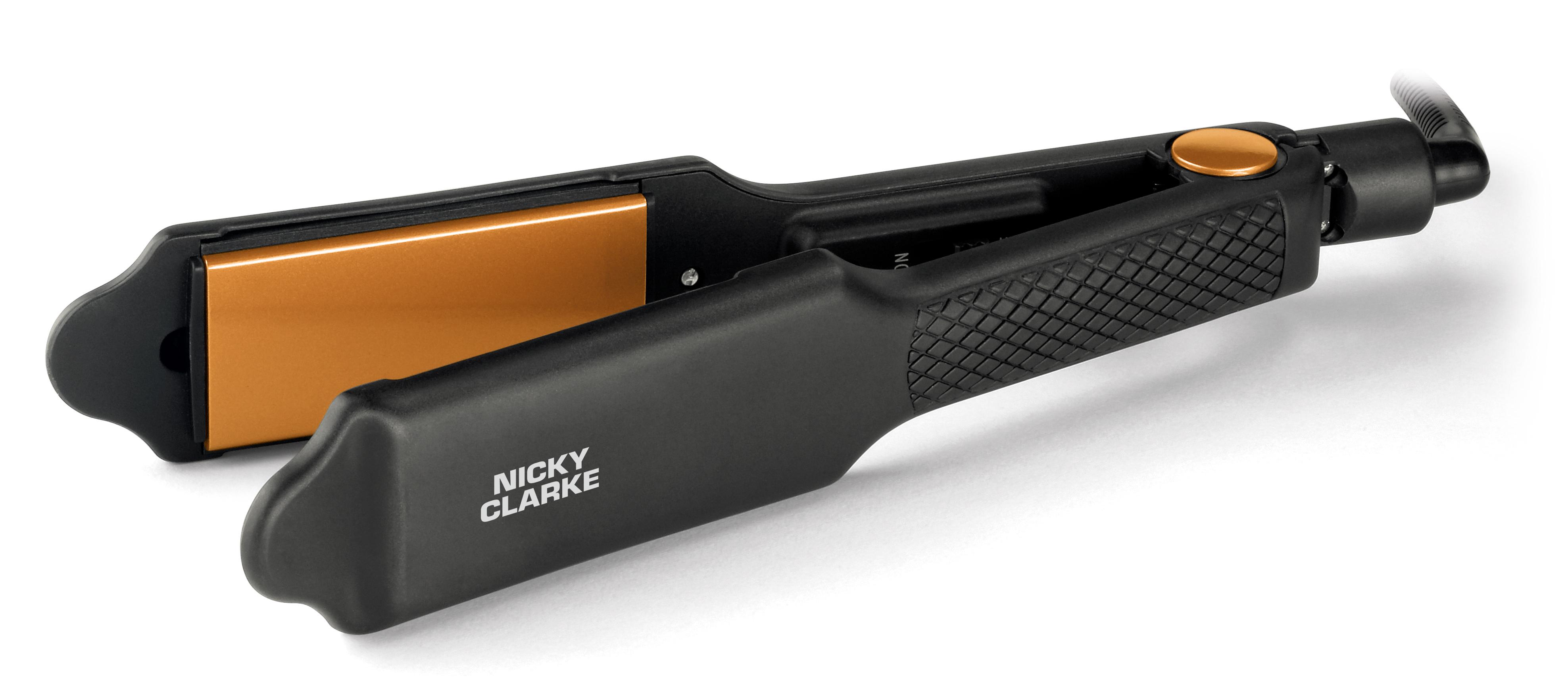 Nicky Clarke Hair Therapy Wide Plate Hair Straightener Amazon.co.uk
