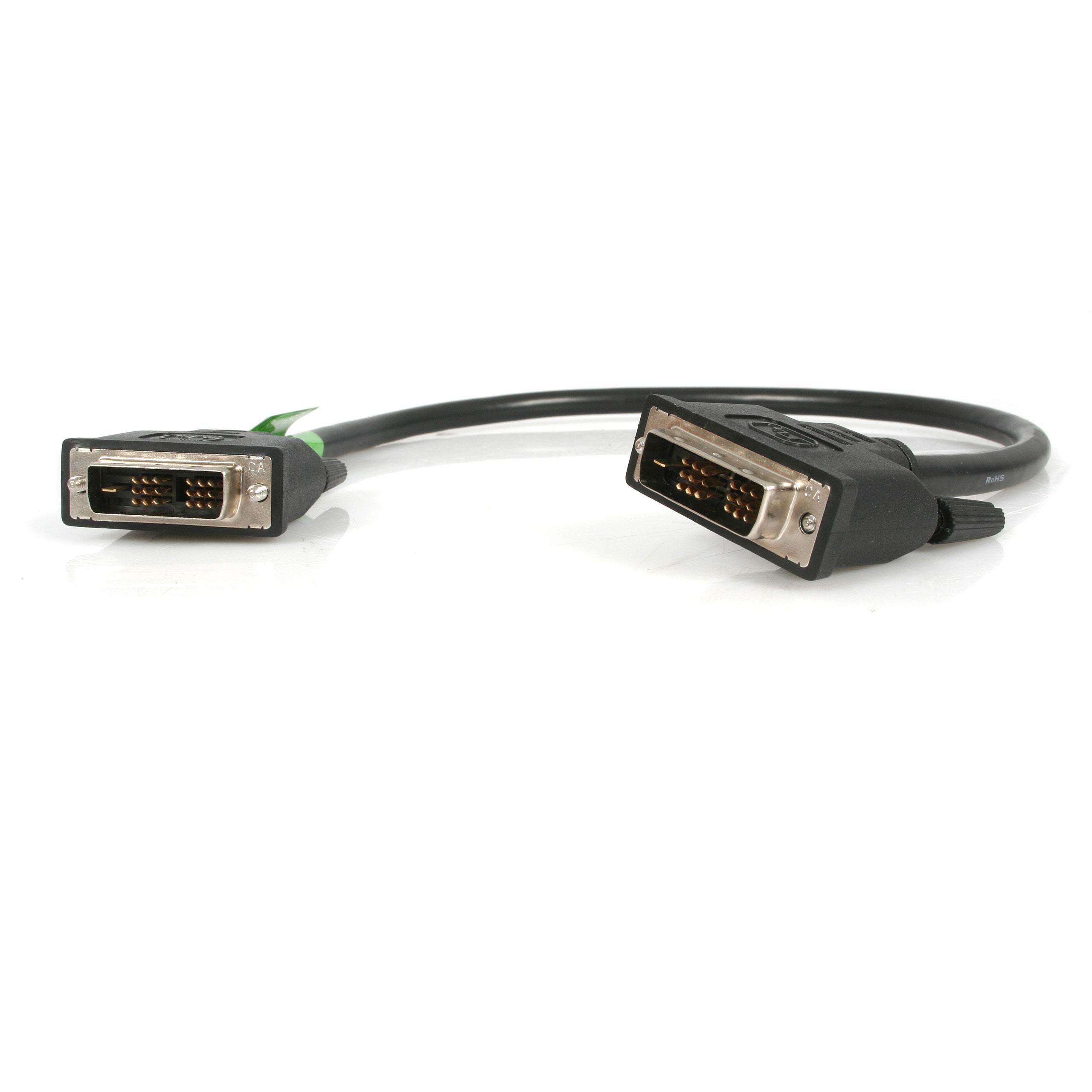 18in DVID Single Link Cable Male to Male DVID Digital