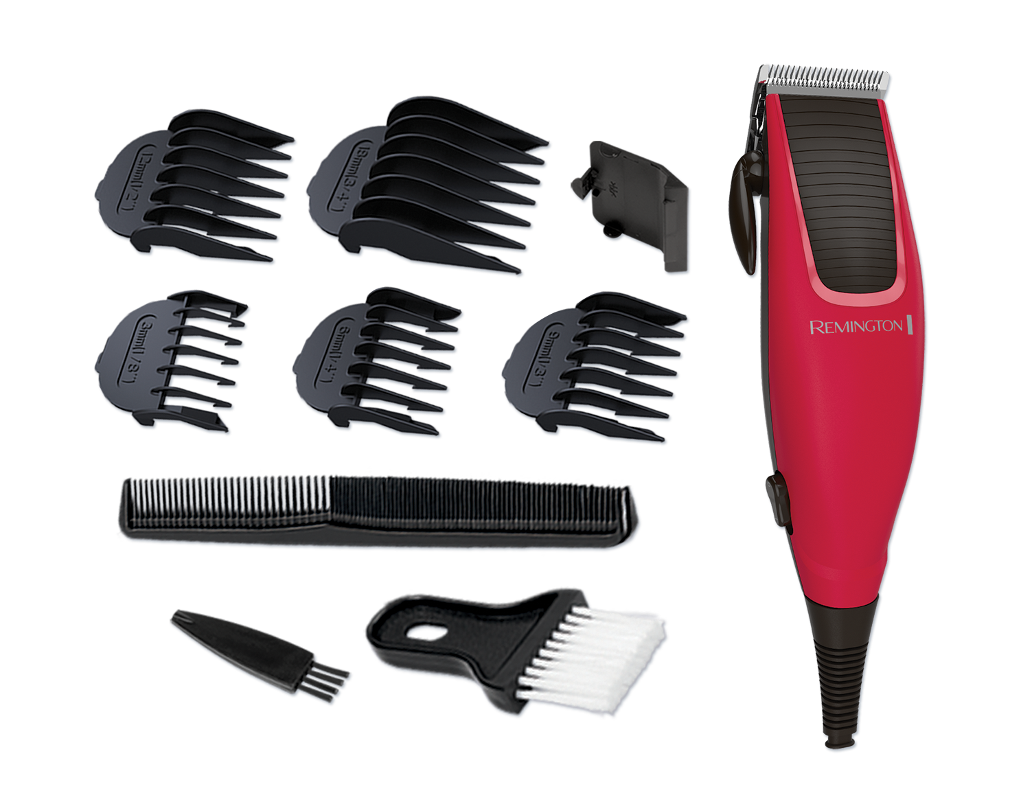 Remington Professional Apprentice Corded Hair Clippers with 5 Comb