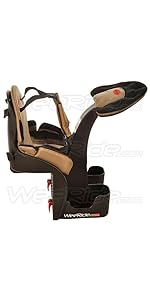 weeride deluxe child bike seat