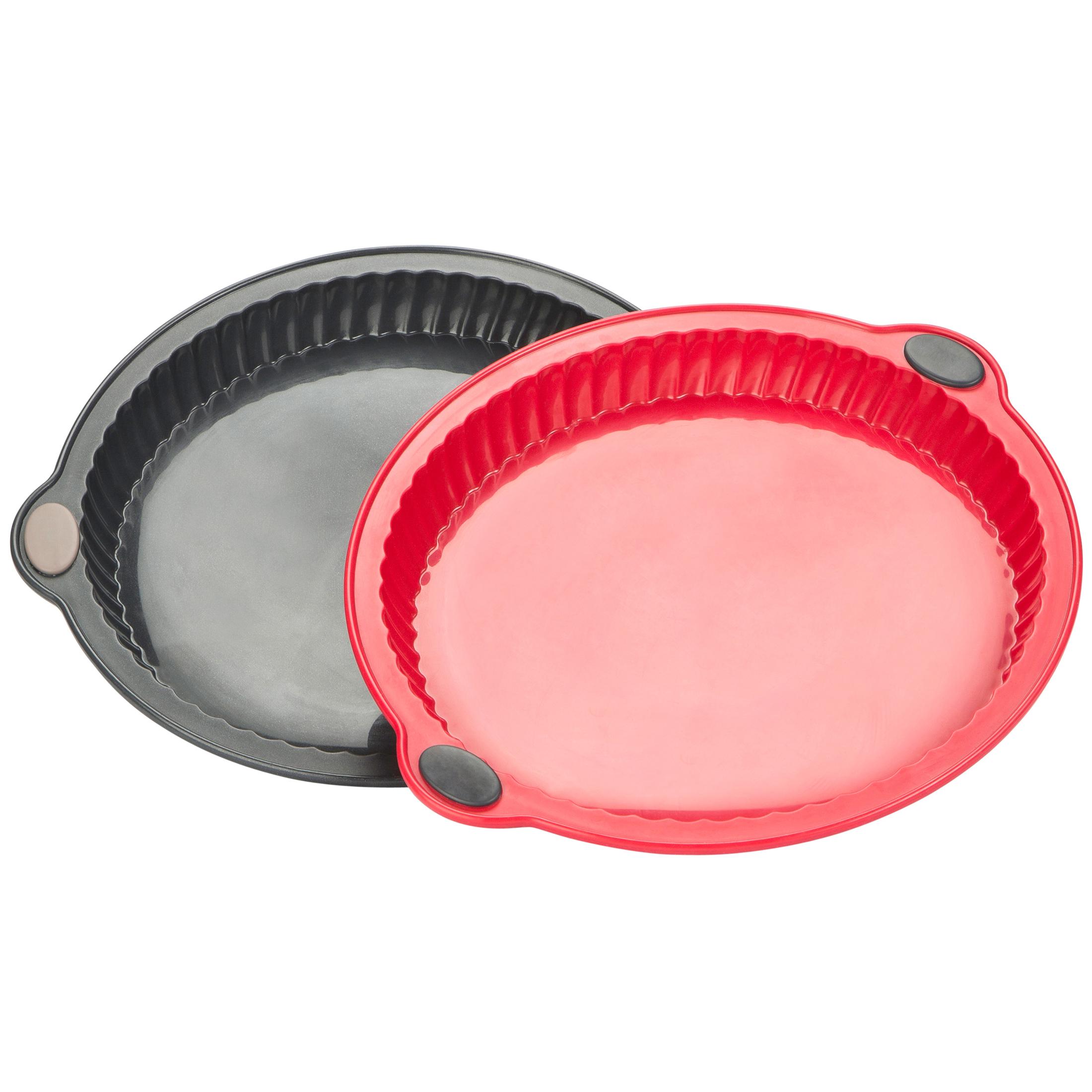 Levivo silicone tart tin, baking tin for tarts, silicone cake tin, cake