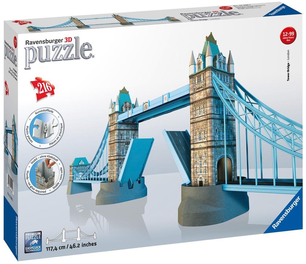 Ravensburger Tower Bridge of London, 216pc 3D Jigsaw Puzzle