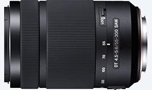 Sony, SAL55300, 55-300mm, f/4.5-5.6 SAM Telephoto Lens, Camera Lens