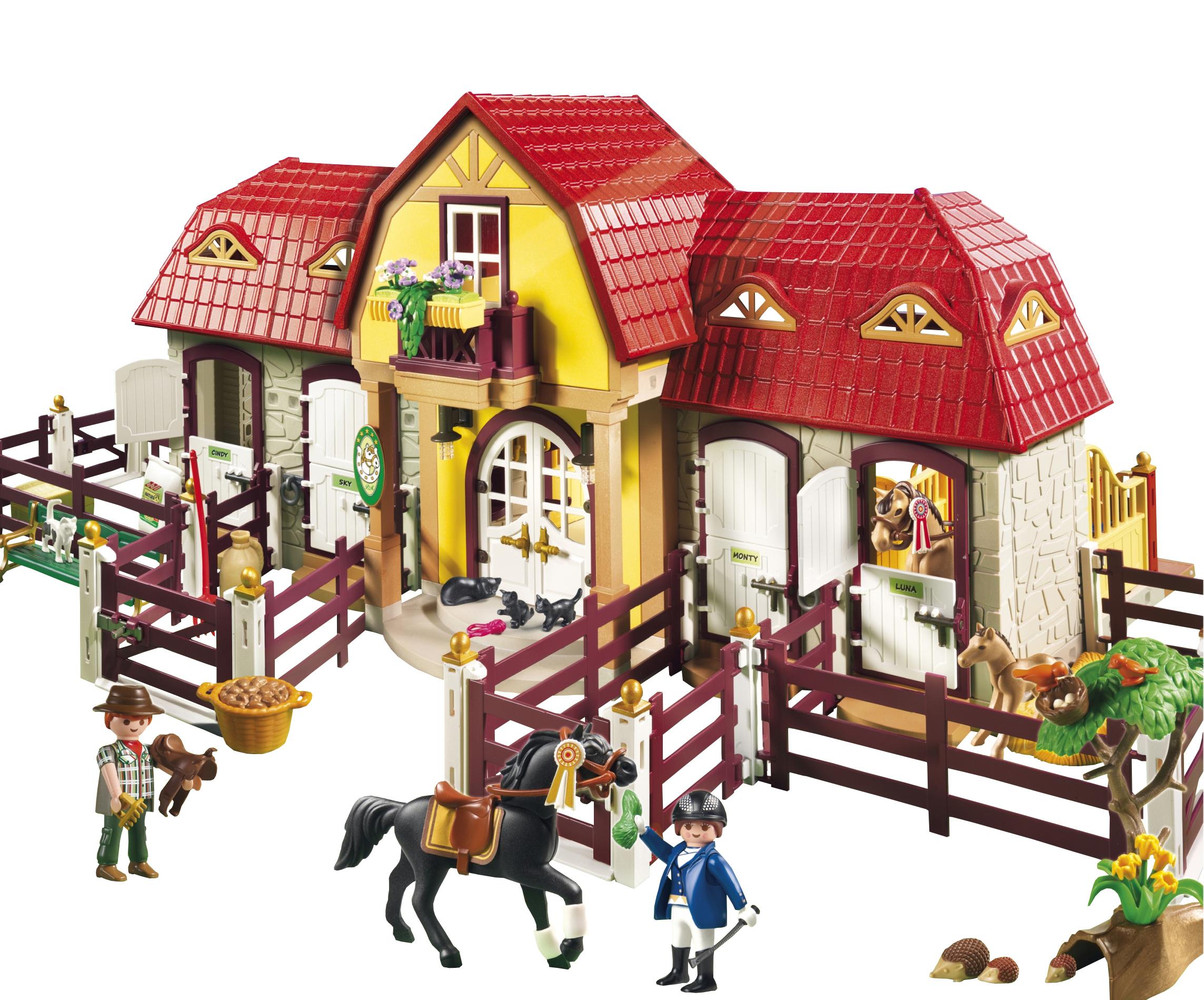 PLAYMOBIL Country Artikel online kaufen Playmobil 5221 Country Large Horse Farm with Paddock: Amazon.co.uk