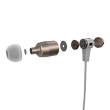 Optoma NuForce BE6I Wireless Bluetooth In-Ear Headphones - Grey: Amazon