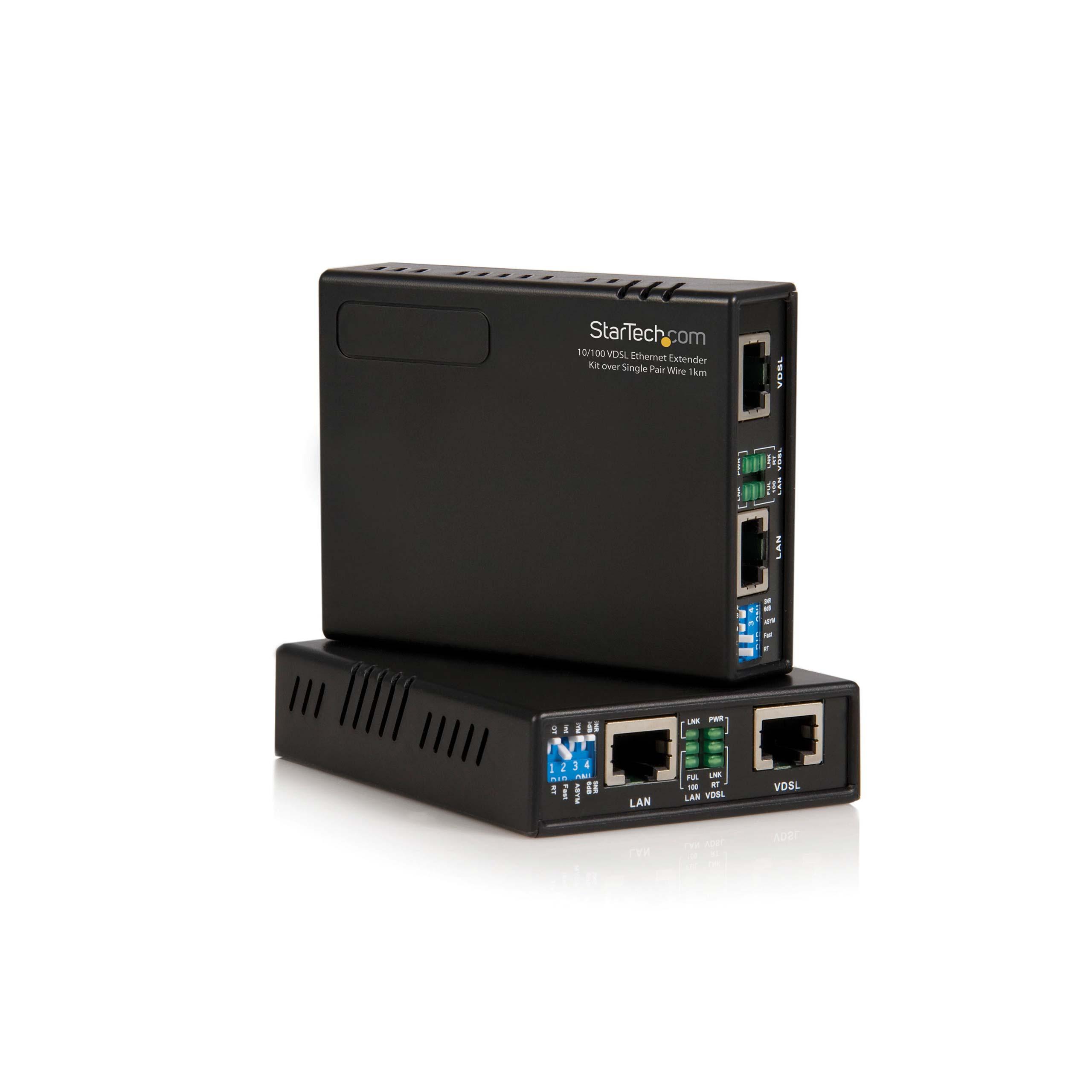 10/100 Mbps VDSL2 Extender Kit over Single Amazon.co.uk