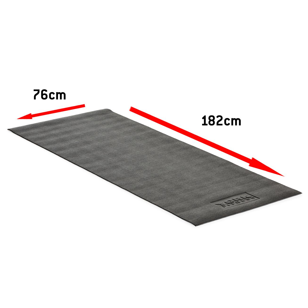 York Fitness Equipment and Exercise Mat Nonslip Rubber Gymnastic