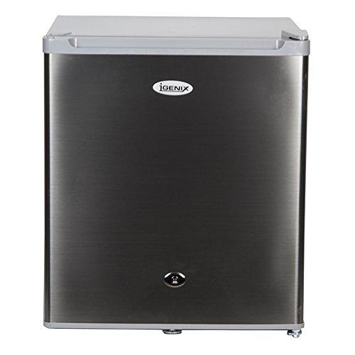 Igenix IG6711 Counter Top Fridge with Lockable Door, 47 L Stainless