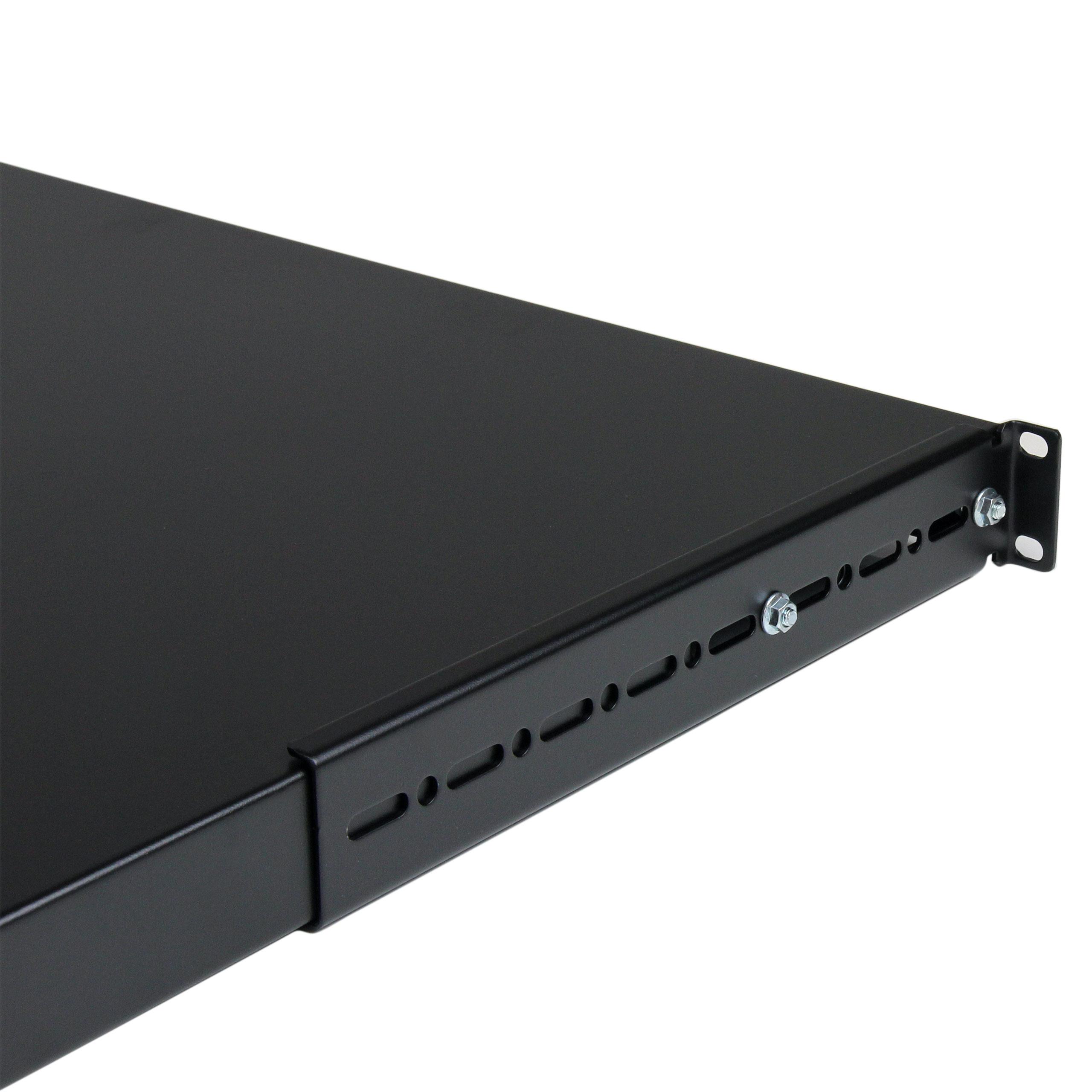 ADJSHELFHD 1U Adjustable Server Rack Mount Shelf 175 lbs