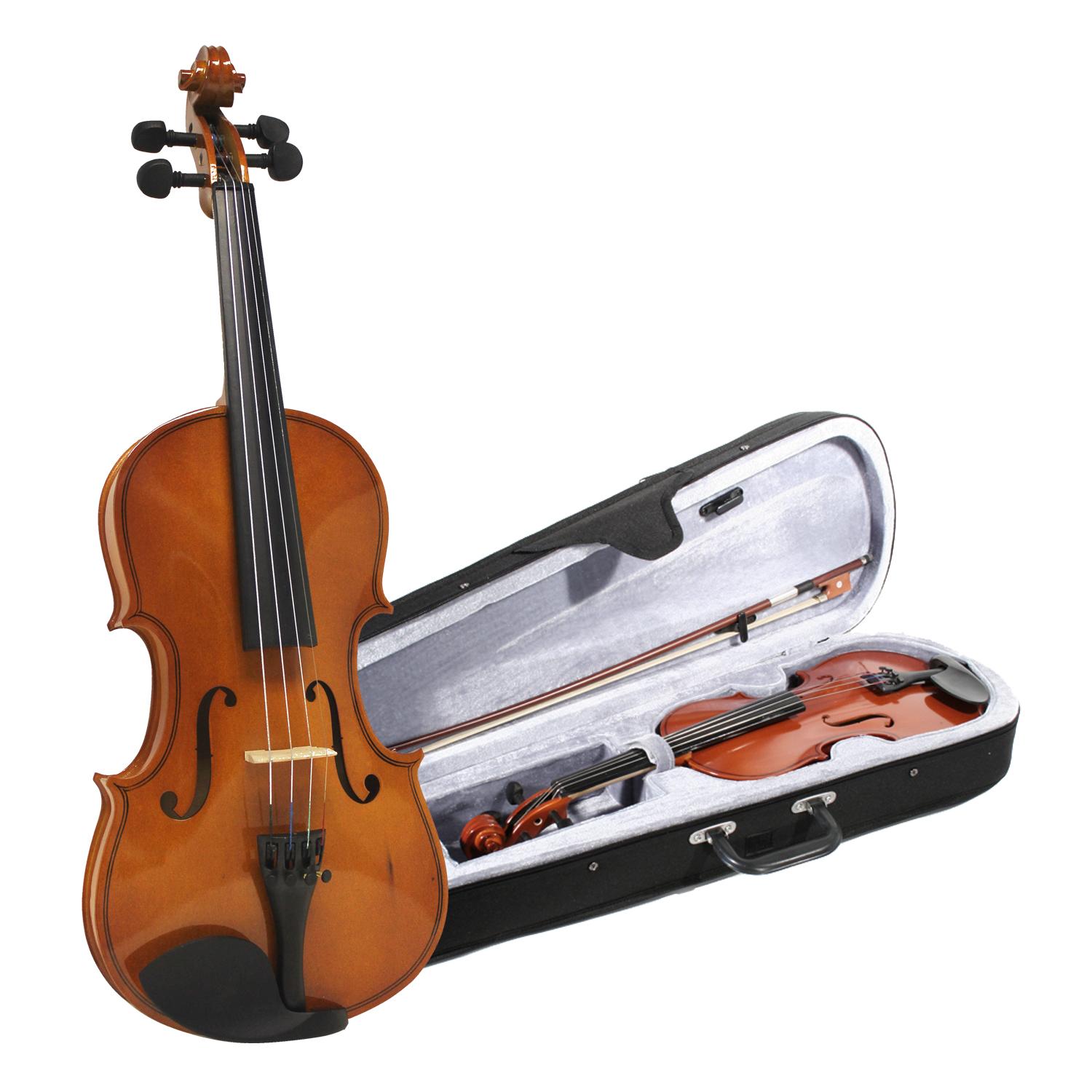 Windsor 1/2 Size Violin Outfit Includes Light weight Zipped Case With