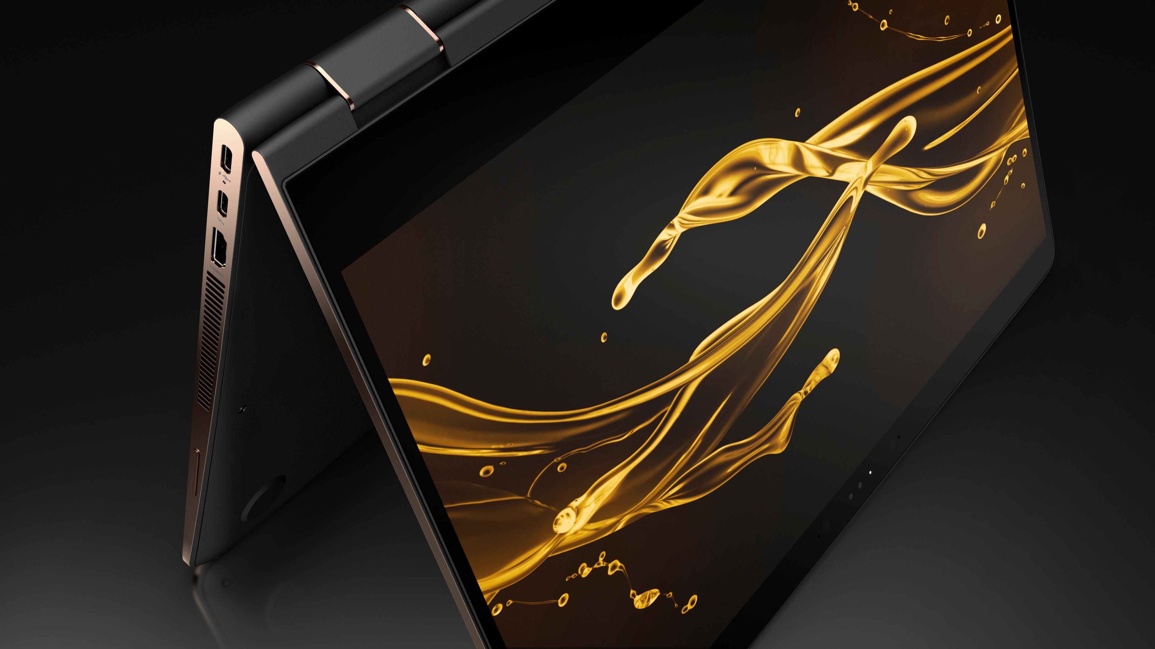 HP Spectre x360 15bl000na 15.6inch UHD Touch Screen Convertible Laptop with Stylus (Dark Ash