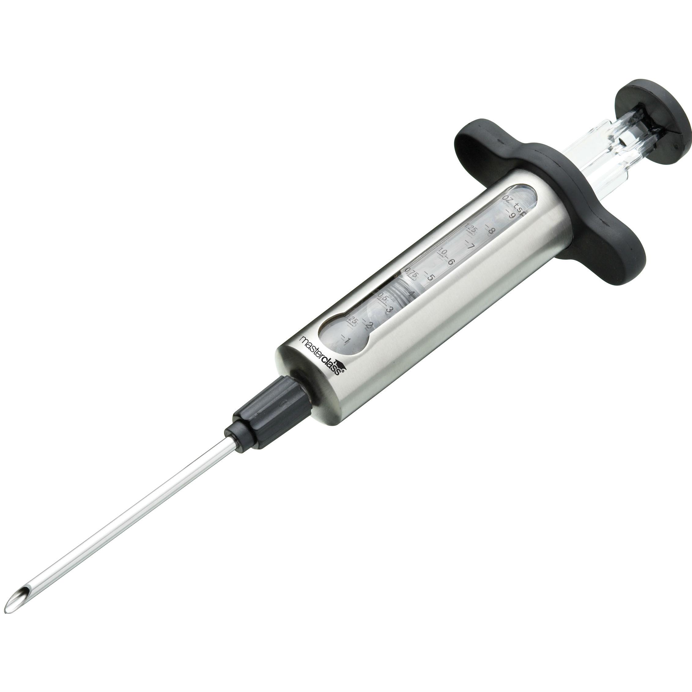 Master Class Stainless Steel Meat Marinade Injector: Amazon.co.uk ...