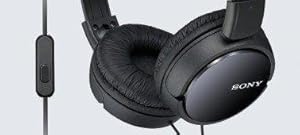 Sony MDR-ZX110 Headphones - Black: Amazon.co.uk: Electronics
