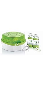 mam breastfeeding and steriliser set mothercare