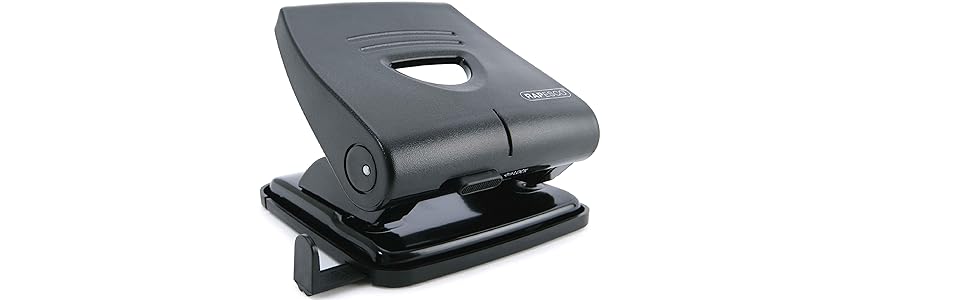 Rapesco P-830 2-Hole Punch With 30 Sheet Capacity - Blue