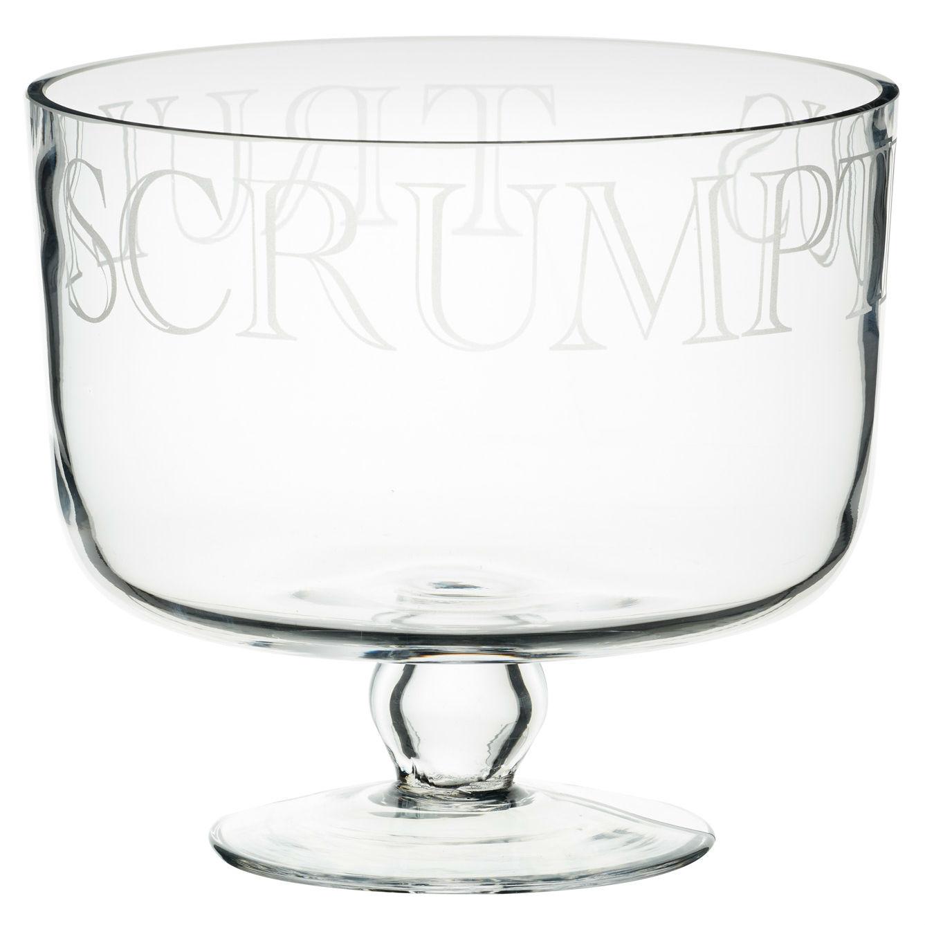Artesà Truly Scrumptious Etched Footed Trifle Bowl, 21 cm Amazon.co.uk Kitchen & Home