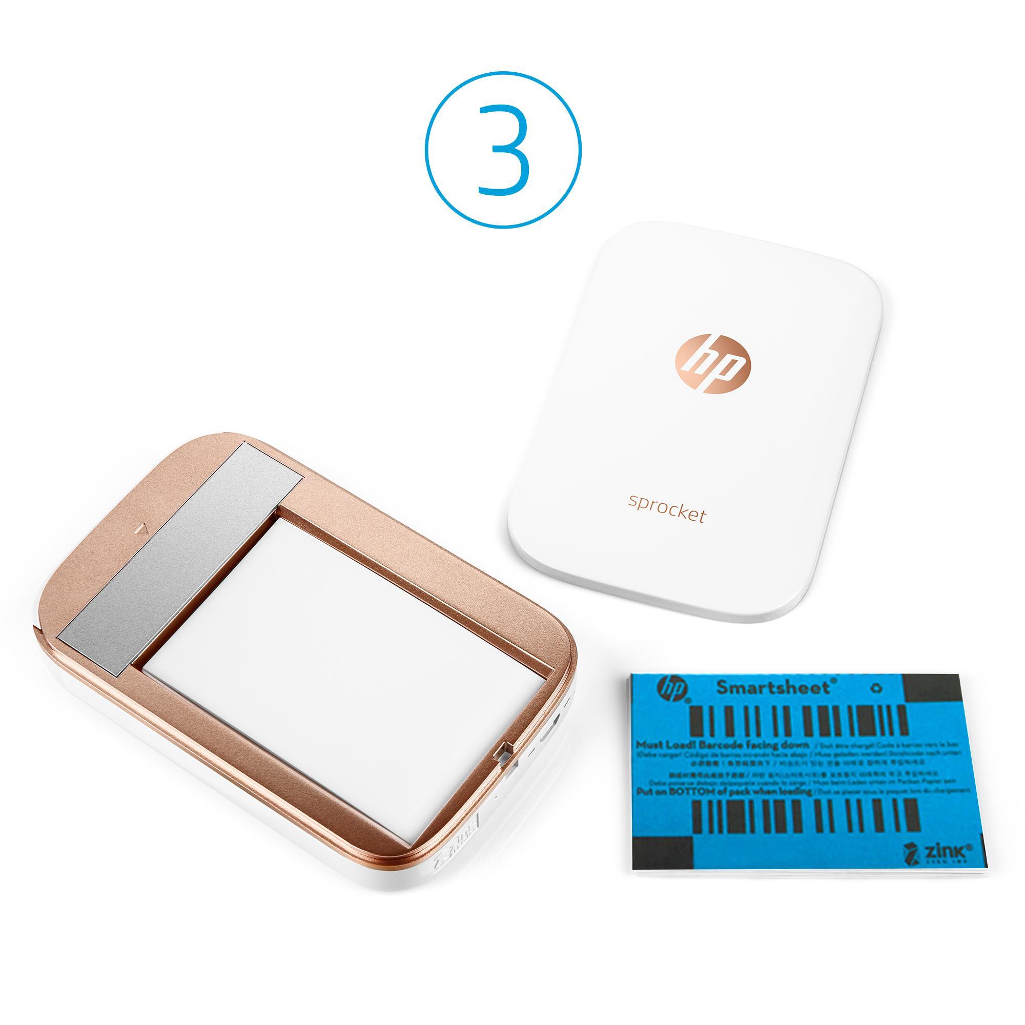 HP Sprocket Photo Printer, White Amazon.co.uk Computers & Accessories