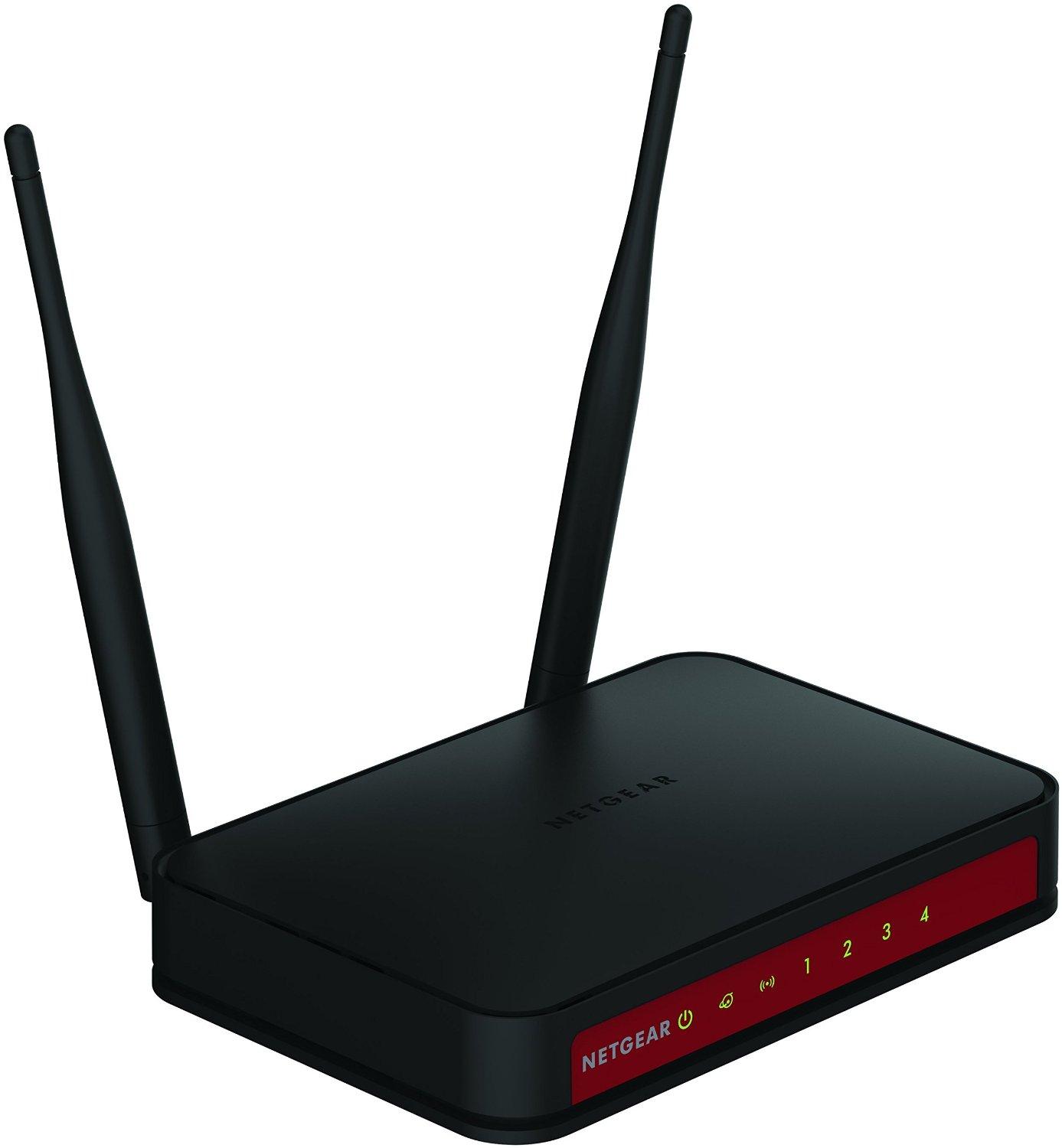 NETGEAR JWNR2010100UKS Wireless N300Mbps Cable Router with 5dBi