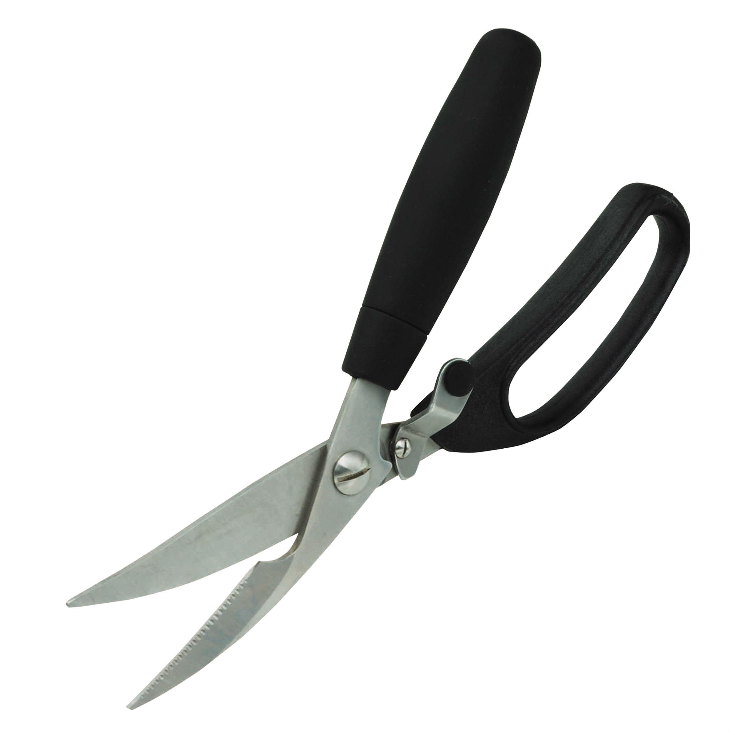 MasterClass SoftGrip Stainless Steel Meat / Poultry Shears, 24 cm (9.5